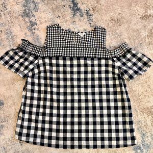 crown & ivy Women's Off The Shoulder Top, 2XL